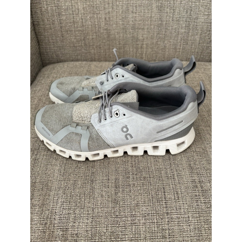 On Cloud 5 Women's Terry Sneakers Gray Sz 8.5